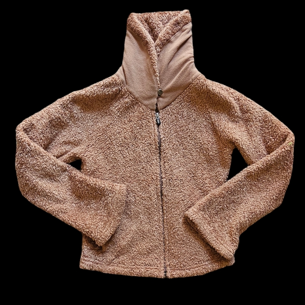 Patagonia Synchilla tan/caramel zip‎ up size S